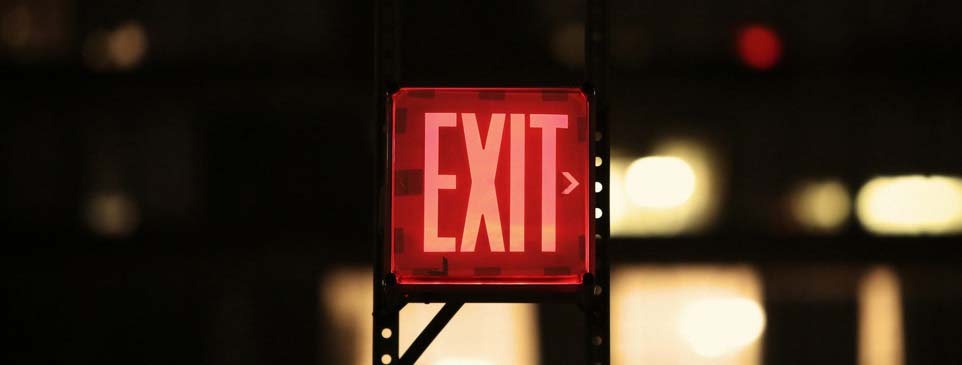 What does a typical exit process look like?
